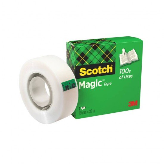 Nastro adesivo Scotch® Magic™ 810 19 mm x 33 m trasparente opaco 810-1933