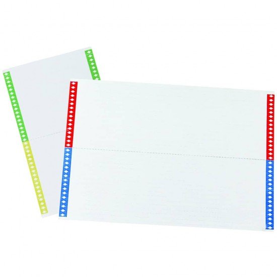 Cartoncini di ricambio BERTESI per cartelle sospese cassetto 30x22x2 cm assortiti  Conf. 10 pezzi - 032 10