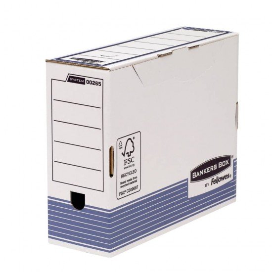 Scatole archivio BANKERS BOX Box System A4 32,7x26,5 cm dorso 10 cm 0026501