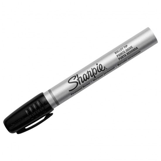 Marcatore permanente Sharpie Metal Small punta conica 1 mm nero S0945720