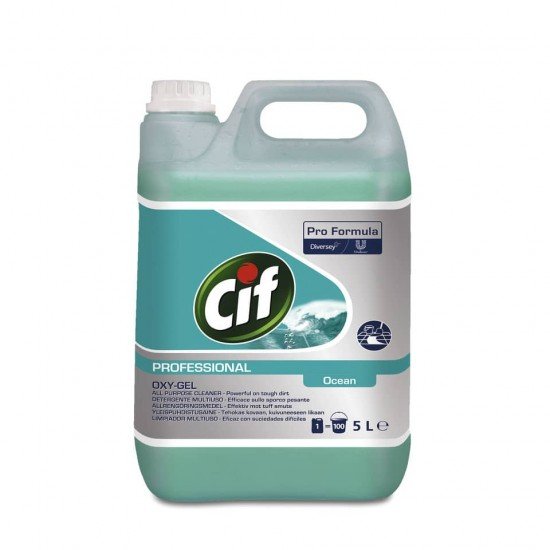 Gel detergente multisuperficie Cif Ocean - 5 L 7517870