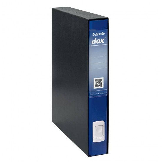 Registratore a leva DOX5 Protocollo 28,5x35 cm - dorso 5 cm blu D26504