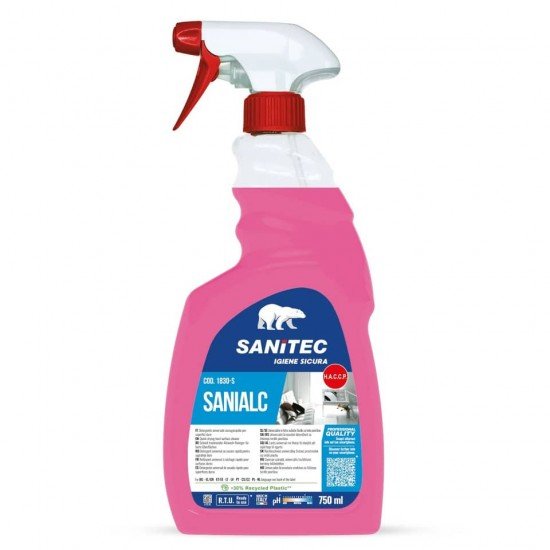 Detergente multisuperficie spray SANITEC Sanialc 750 ml 1830-S