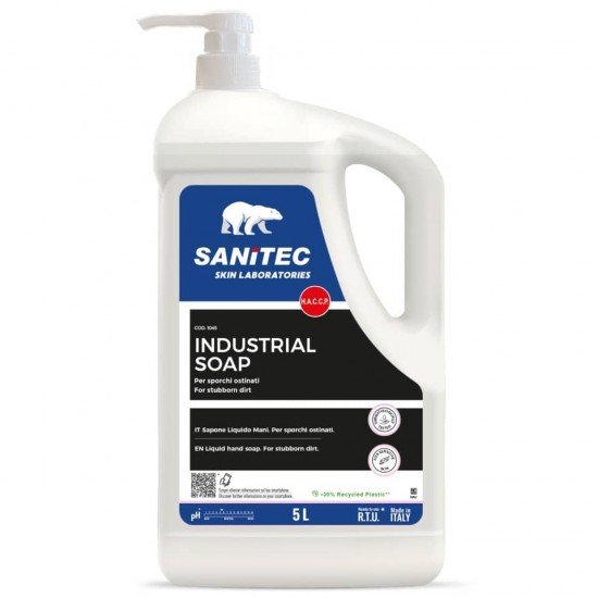 Sapone liquido specifico per lo sporco ostinato Sanitec Industrial Soap 5 L / 5 kg - 1045