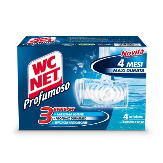 Tavolette WC Net Profumoso ocean fresh 4x34 grammi - M74838