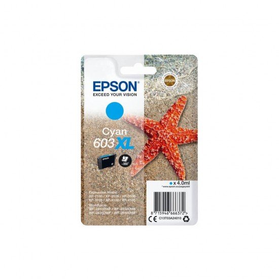Cartuccia Epson Ciano 603 XL C13T03A24010