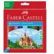 Matita colorata eco Il Castello - diametro mina 3,00 mm - colori assortiti - Faber Castell - astuccio 48 pezzi