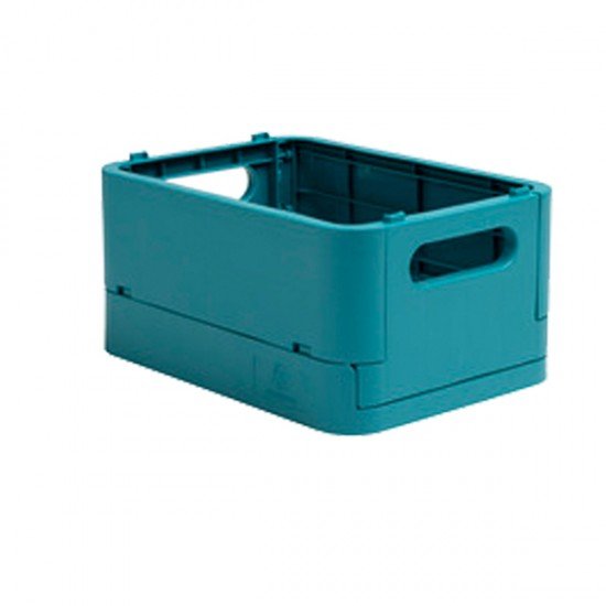 Scatola pieghevole The Smart Case mini Skandi - 18,8 x 13,8 x 9,5 cm - blu pacifico - Exacompta