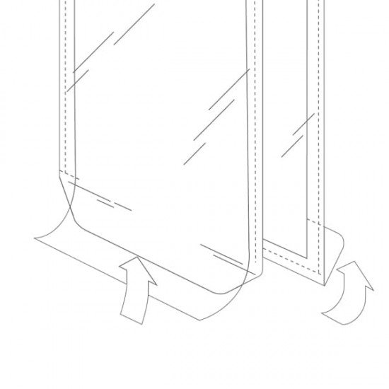 Buste Porta Avvisi Appendicartello - PVC - 15 x 21 cm - Sei Rota - conf. 10 pezzi