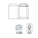 Busta a sacco Competitor FSC  - strip adesivo - 25 x 35,3 cm - 80 gr - bianco - Pigna - conf. 100 pezzi