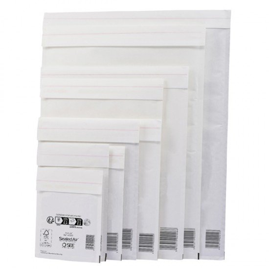 Busta imbottita Mail Lite  - G (24 x 33 cm) - bianco - Sealed Air  - conf. 10 pezzi
