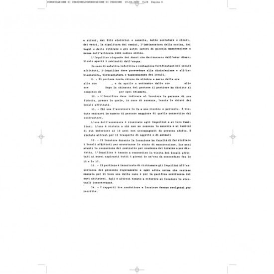 Fascicolo contratto di locazione libero - 29,7 x 21cm - Edipro