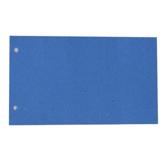 Separatori - cartoncino Manilla 200 gr - 12,5 x 23 cm - azzurro - Cartotecnica del Garda - conf. 200 pezzi