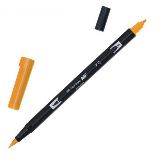 Pennarello Dual Brush N933 - orange - Tombow