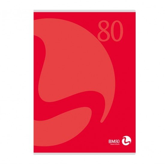 Maxiquaderno Color 80 - A4 - rigo di 1a - 80 fogli - 80 gr - copertina 250 gr - BM