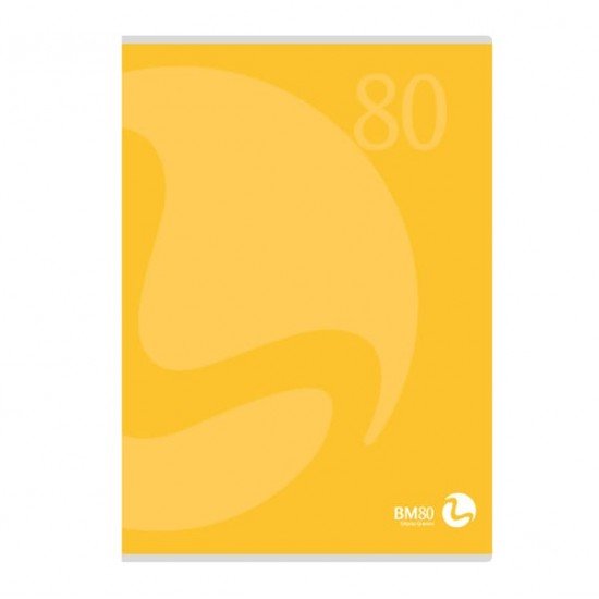 Maxiquaderno Color 80 - A4 - 1 rigo con margine - 80 fogli - 80gr - copertina 250gr - BM
