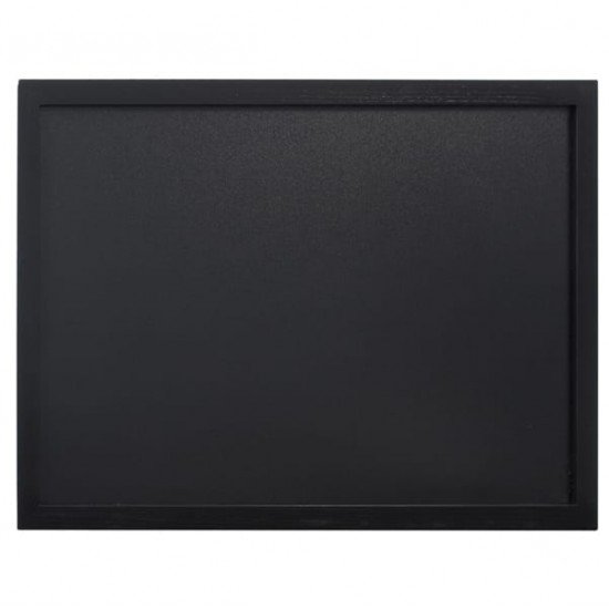 Lavagna Woody - cornice nera - 40 x 60 cm - Securit