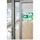 Cornice Duraframe Security - adesiva - pannello magnetico - A4  (21 x 29,7 cm) - verde/bianco - Durable