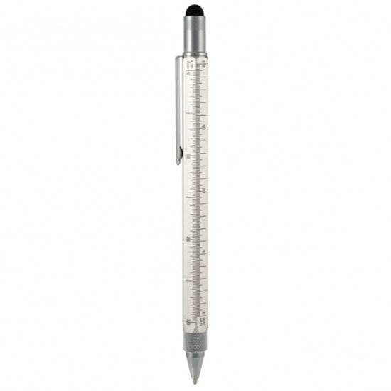 Portamine Tool Pen - punta 0,9mm - argento - Monteverde