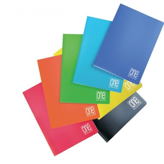 Maxiquaderno One Color - A4 - punto metallico - quadretto 10 mm - 20 fogli - 80 gr - copertina PPL - Blasetti