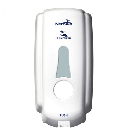 Dispenser T-Small per sapone (ricariche TS800) - capacitA' 1 L - bianco - Nettuno