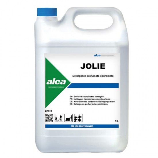 Detergente per pavimenti Jolie - floreale/speziato - Alca - tanica da 5 L