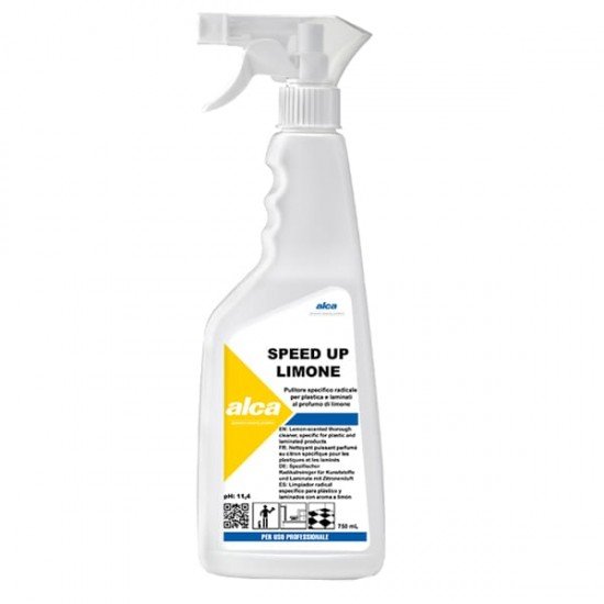 Detergente multiuso Speed Up Limone - Alca - trigger da 750 ml