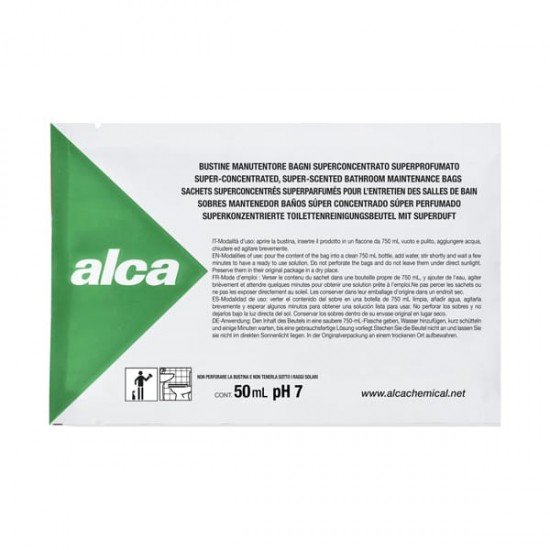 Manutentore Bagni Linea Monodose - superprofumato - Alca - bustina da 50 ml