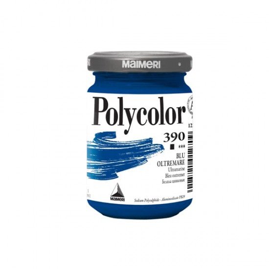 Colore vinilico Polycolor - 140 ml - blu oltremare - Maimeri