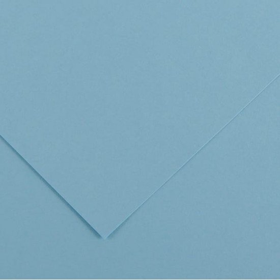 Foglio Colorline - 70x100 cm - 220 gr - blu cielo - Canson