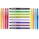 Pennarello Flair Nylon - colori assortiti Tropical - Papermate - conf. 16 pezzi
