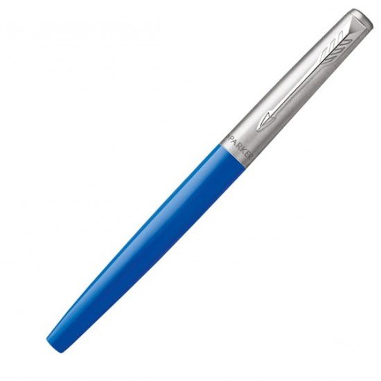 Penna stilografica Jotter Original - punta M - fusto blu - Parker
