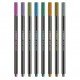 Pennarelli Pen 68 - colori assortiti metallic - Stabilo - scatola in metallo 8 pezzi
