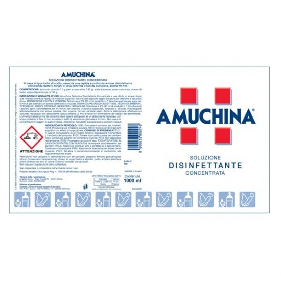 Soluzione disinfettante concentrata - 1000 ml - Amuchina