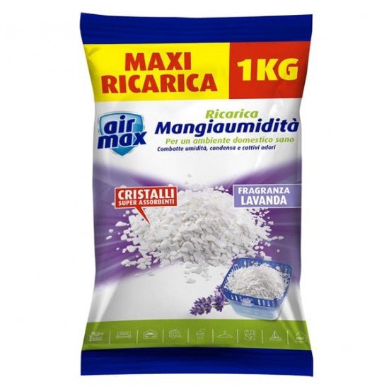 Ricarica sali assorbiumiditA' - lavanda - 1 kg - Air Max
