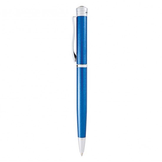 Penna sfera Strata - tratto medio - fusto blu - Monteverde