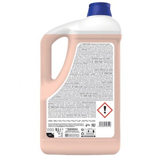 Detergenti per pavimenti Igienic Floor - pesca e gelsomino - 5 kg - Sanitec