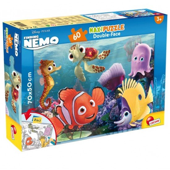 Puzzle Maxi ''Disney Nemo'' - 60 pezzi - Lisciani