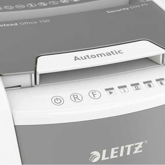 Distruggidocumenti Autofeed 150 P5 IQ - a micro frammenti - Leitz