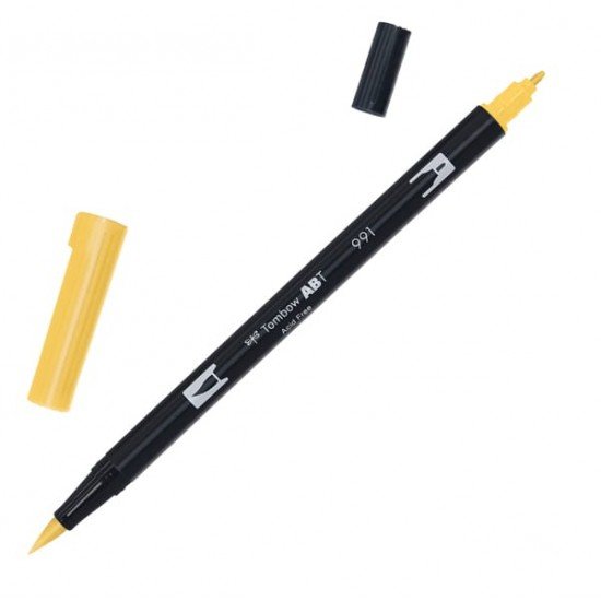 Pennarello Dual Brush N991 - light ochre - Tombow