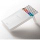 Fineliner Emott - tratto 0.4 mm - colori assortiti soft pastel - Uni Mitsubishi - conf. 10 pezzi