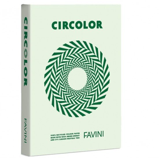 Carta Circolor - A4 - 80 gr - verdino - Favini - conf. 500 fogli