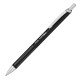 Penna roller EnerGel Metal Slim - punta 0,7 mm - fusto nero - Pentel