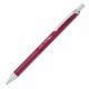 Penna roller EnerGel Metal Slim - punta 0,7 mm - fusto rosso - Pentel