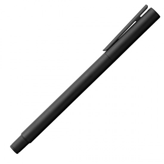 Penna roller Neo slim - punta 0,7 mm - fusto nero - Faber-Castell