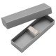 Penna roller Neo slim - punta 0,7 mm - fusto acciaio - Faber-Castell