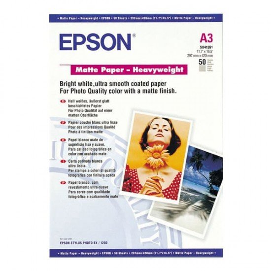 Epson - Carta speciale opaca ''matte'' alto spessore - C13S041261
