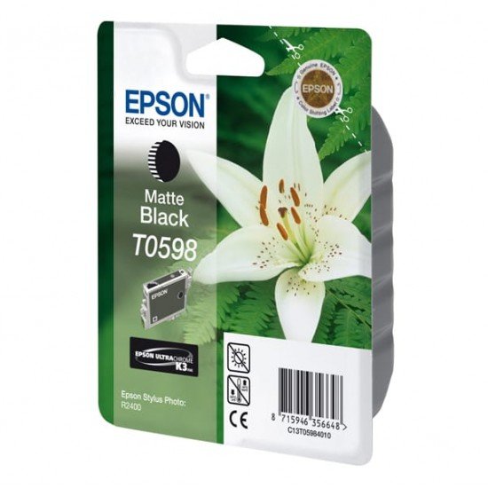 Epson - Cartuccia ink - Nero opaco - T0598 - C13T05984010  - 13ml