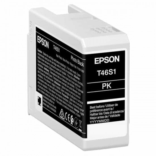 Epson - Cartuccia UltraChrome Pro 10 - Photo Nero - C13T46S100 - 25 ml