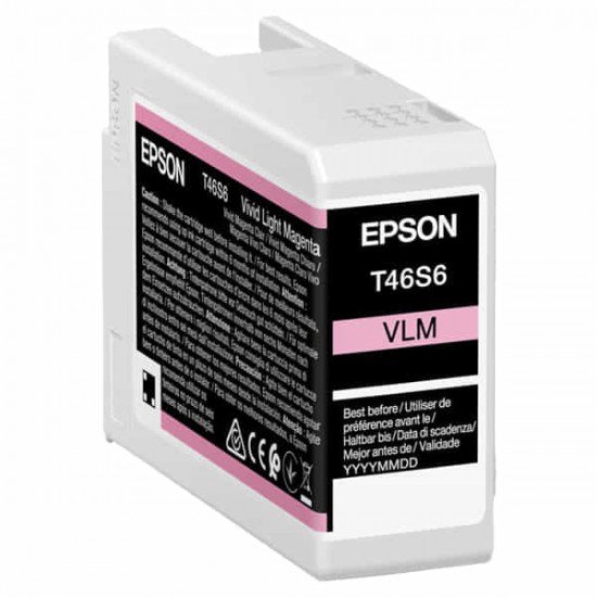 Epson - Cartuccia UltraChrome Pro 10 - Magenta - C13T46S600 - 25 ml